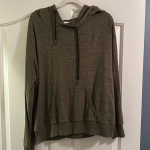 Olive green hoodie